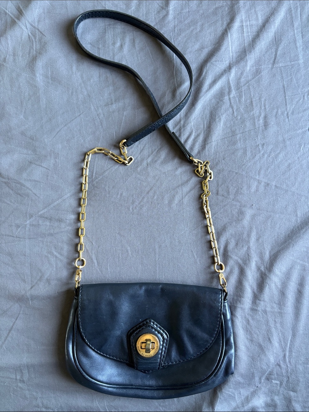 Marc by Marc Jacobs Black Leather Crossbody